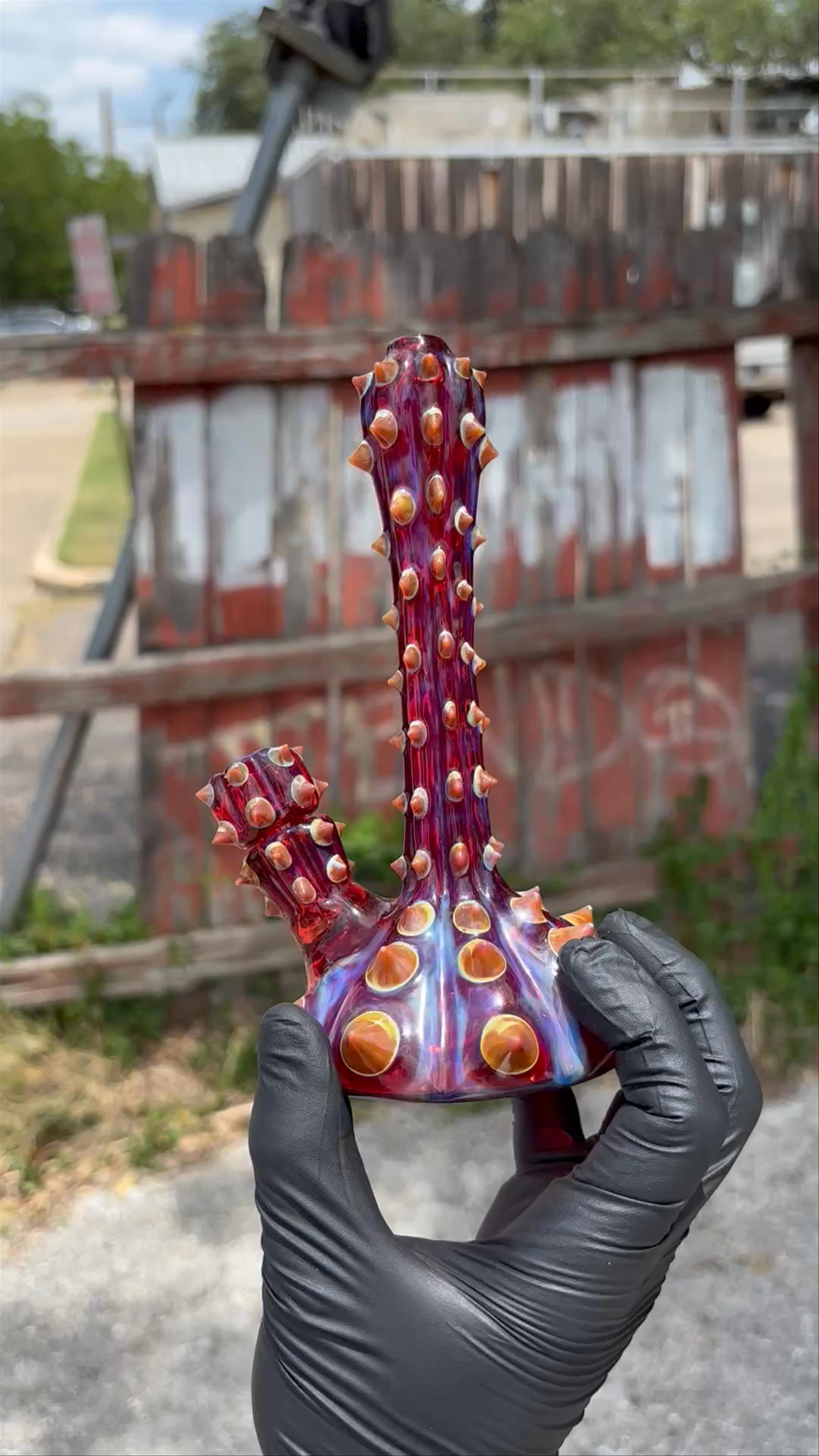 Preview pic of Unparalleled 10mm bong w/ matching slide