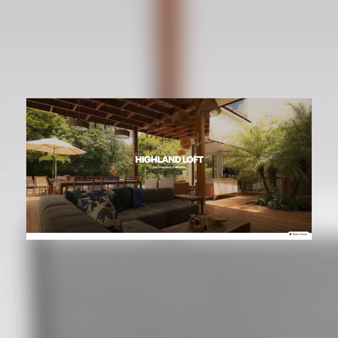 For architecture and interior design studios, your projects are your strongest proof.You can tell clients what you’ve done, but strong projects and visuals can say much more.That’s the idea behind Bloc Studio. I designed it around the projects, so the work speaks for itself.It is completely FREE to use for your studios, and it has a complete template guide.Here is the Link - https://framer.link/LDufZ95