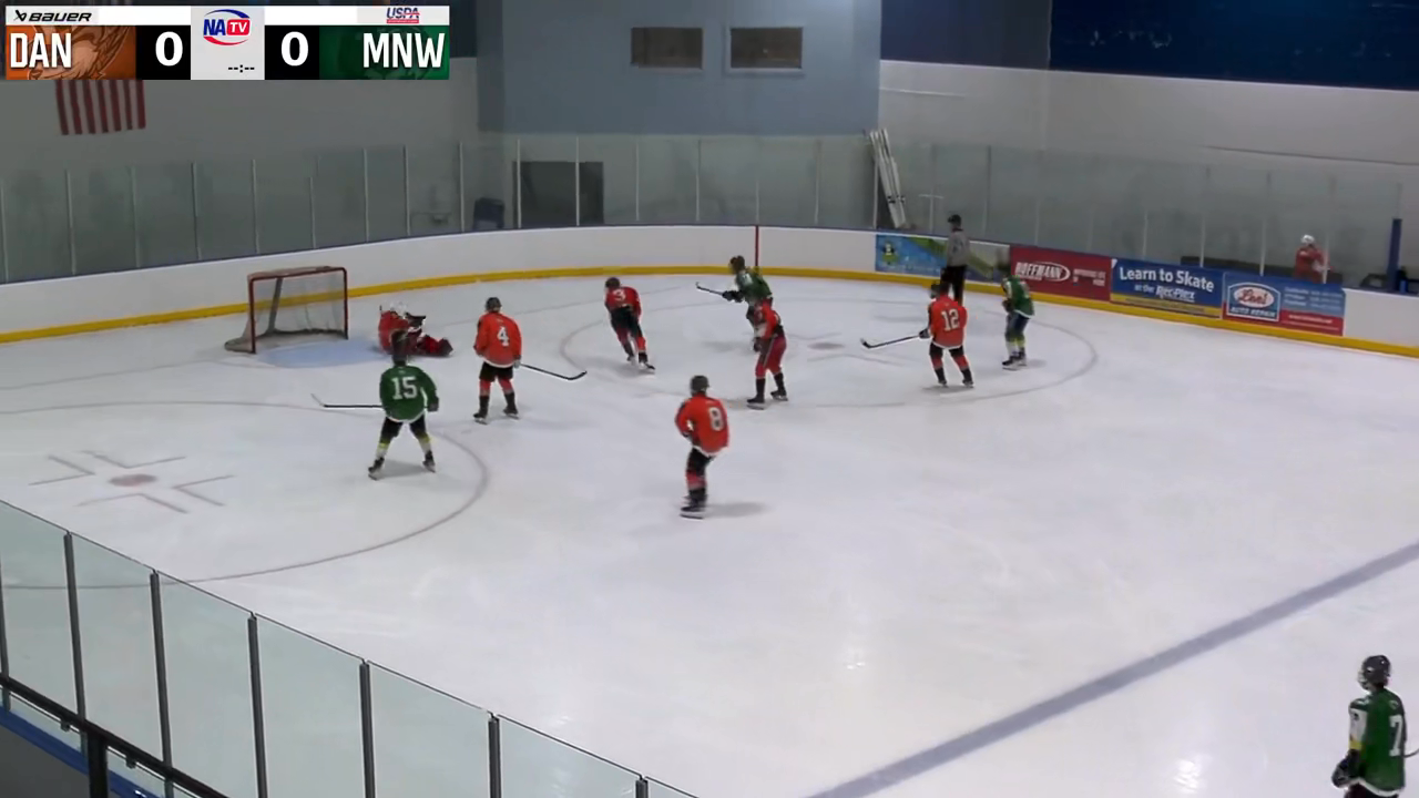 NAHL Combine Stunning Wilderness Green Goal | Chicago Phantoms 16U AAA