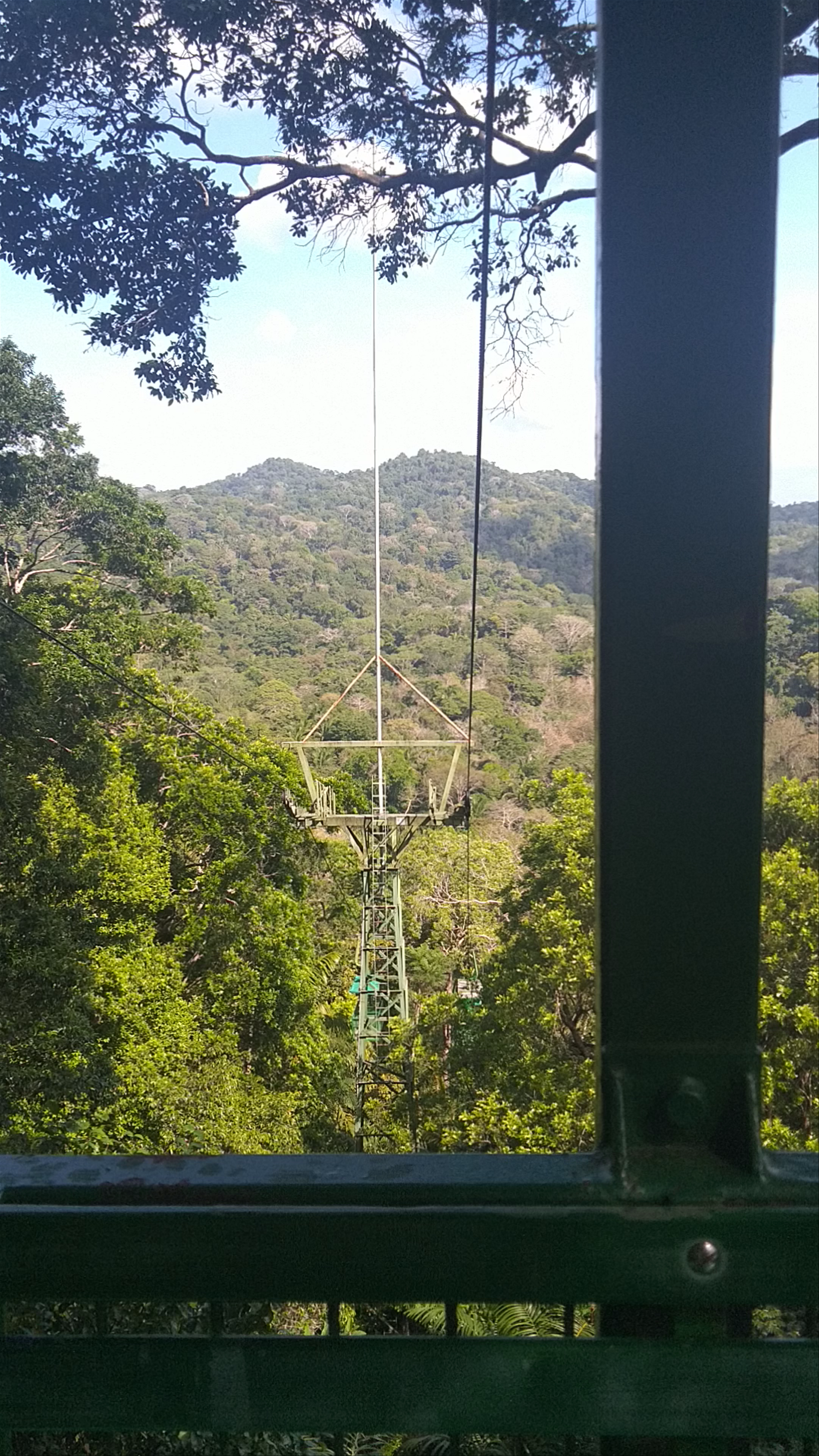 Aerial tram Gamboa resort