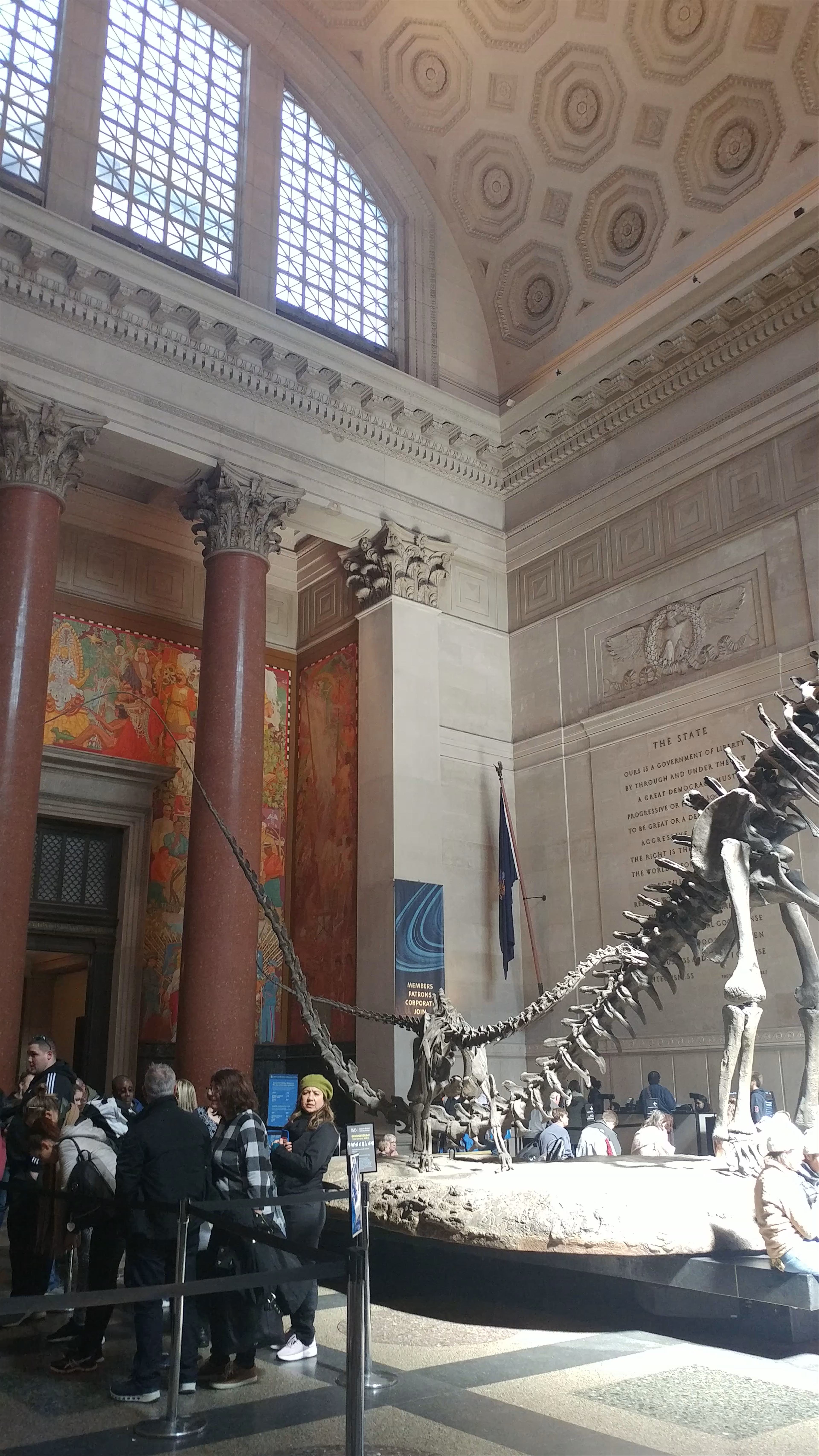 Exploring the Majestic Dinosaur Hall at the American Museum of Natural History