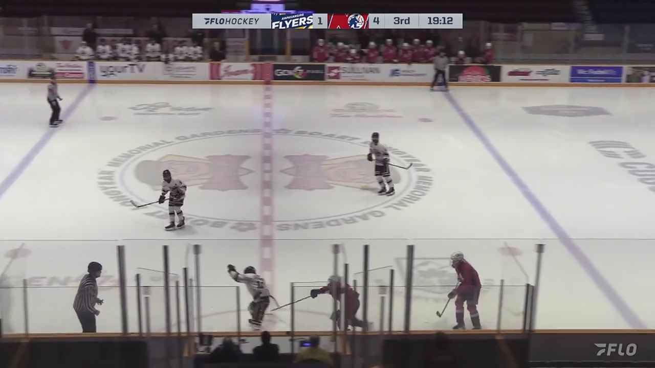 Niko Lessard's Rush: Scoring Chance & Penalty Drawn