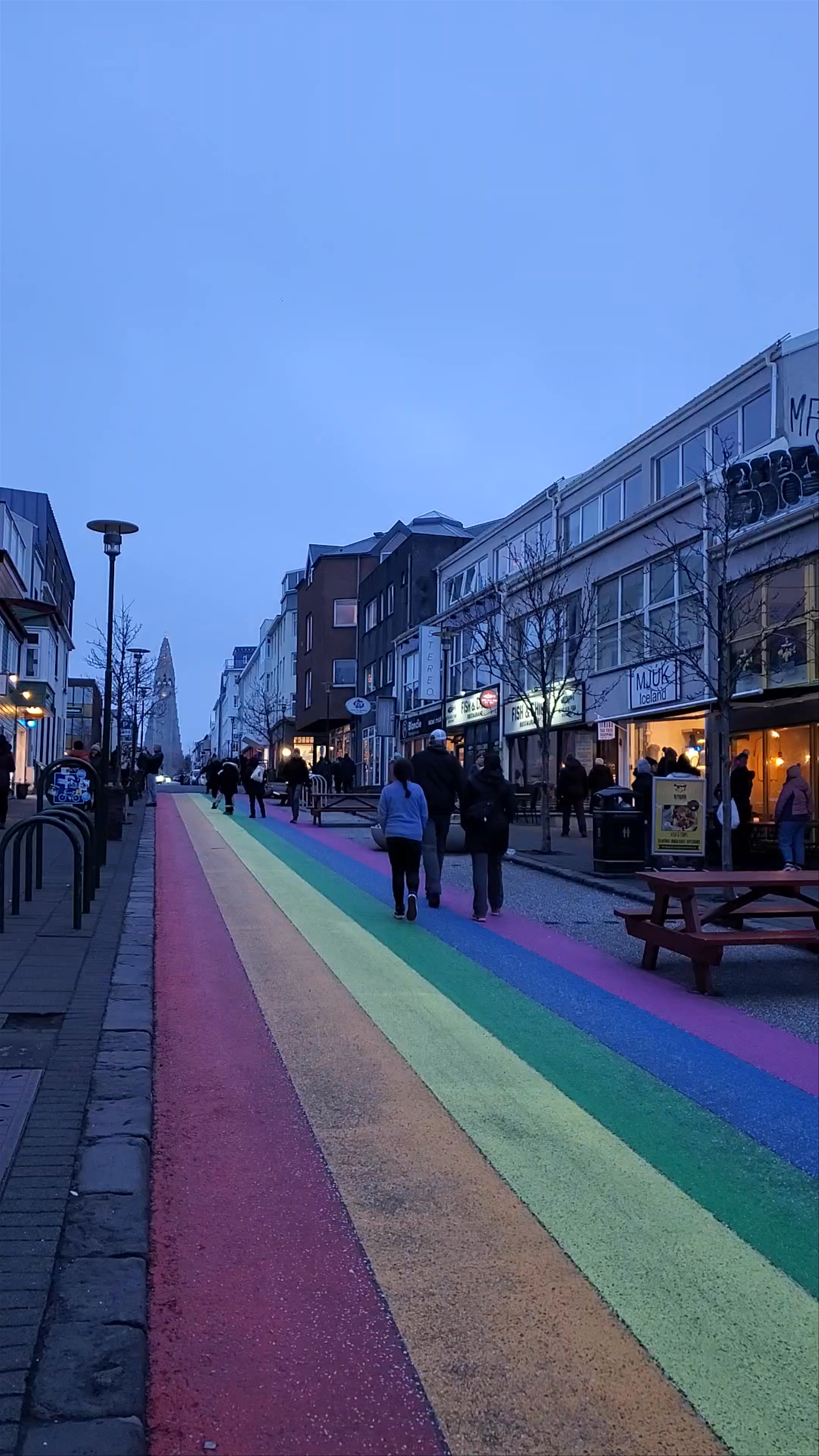 Skolavordustigur Street (The Rainbow Street)