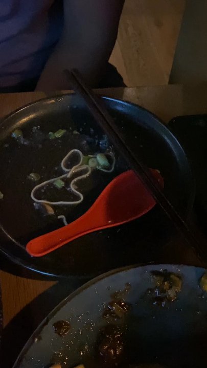 Wu Chow - Empty plates at the end to show how much we enjoyed it! - Dim Sum Near Me - Austin, Texas