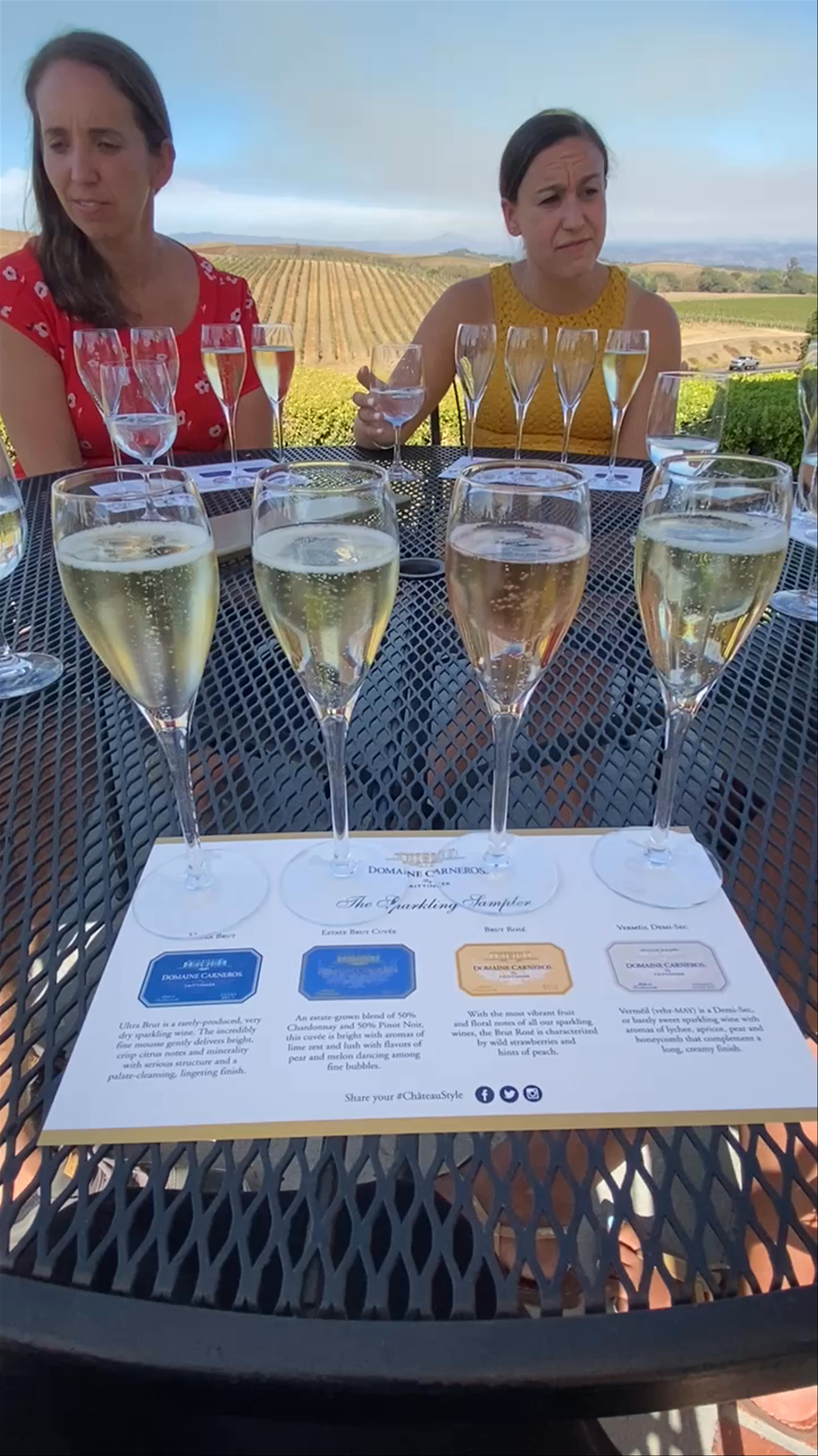 Domaine Carneros Wine Tasting with Scenic Napa Valley Views
