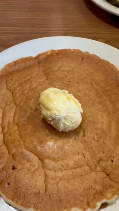 Peppertree Cafe - This was one pancake! ( ^_^)b - Venues & Event Spaces Near Me - Glendora, California