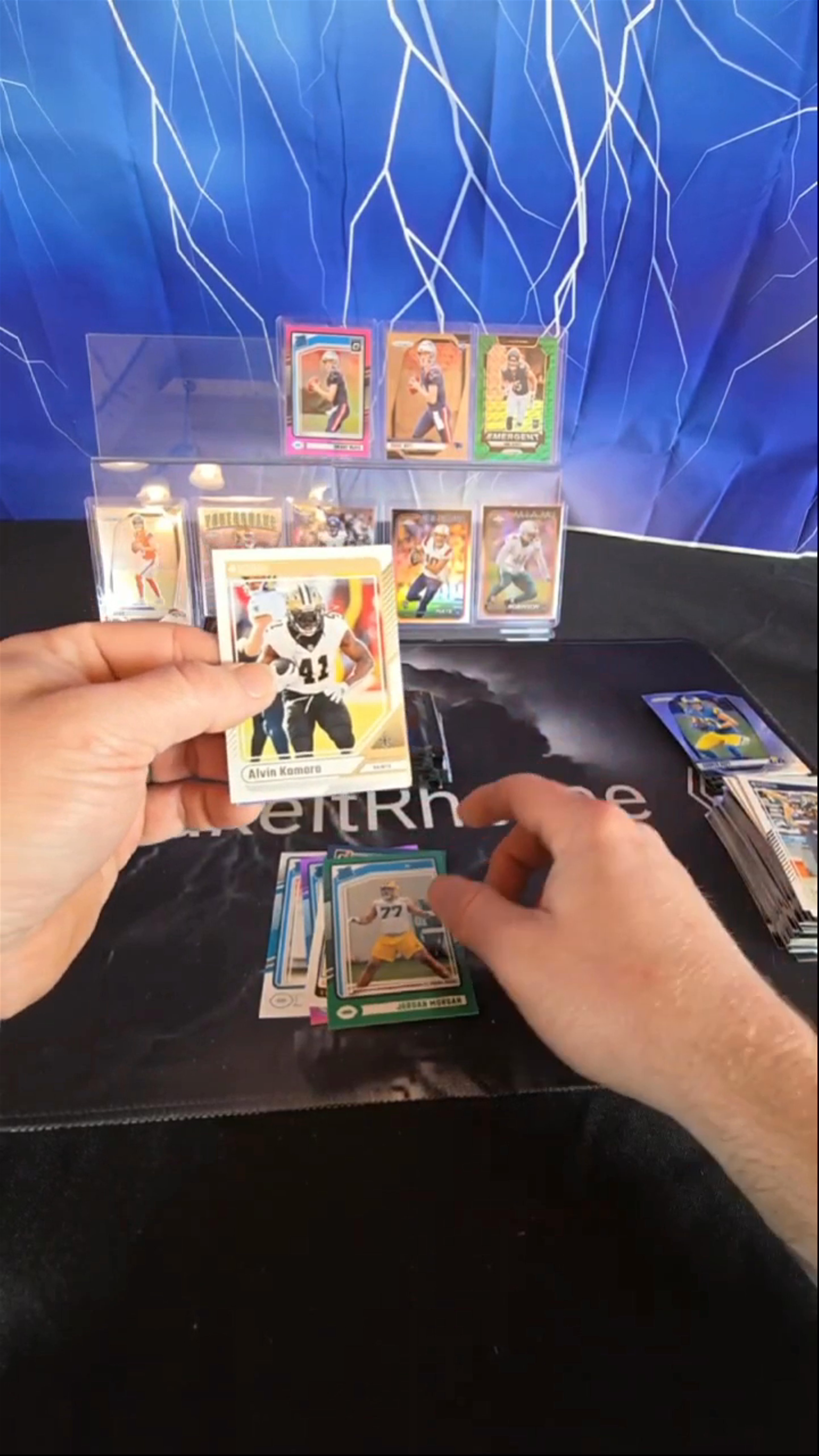 2 Donruss Megas, 4 Prizm Hangers, Tie Dye Buyer Givvy!
