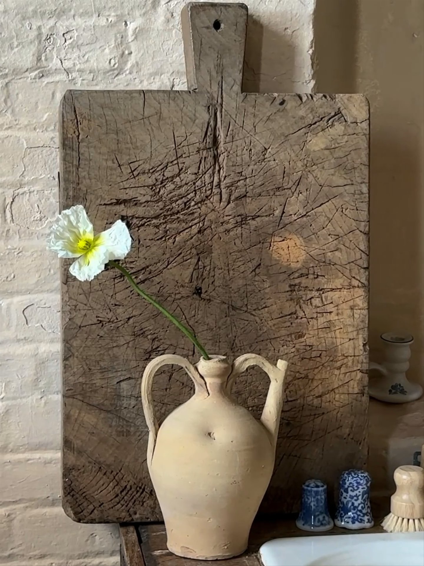 French Terracotta Water Jug