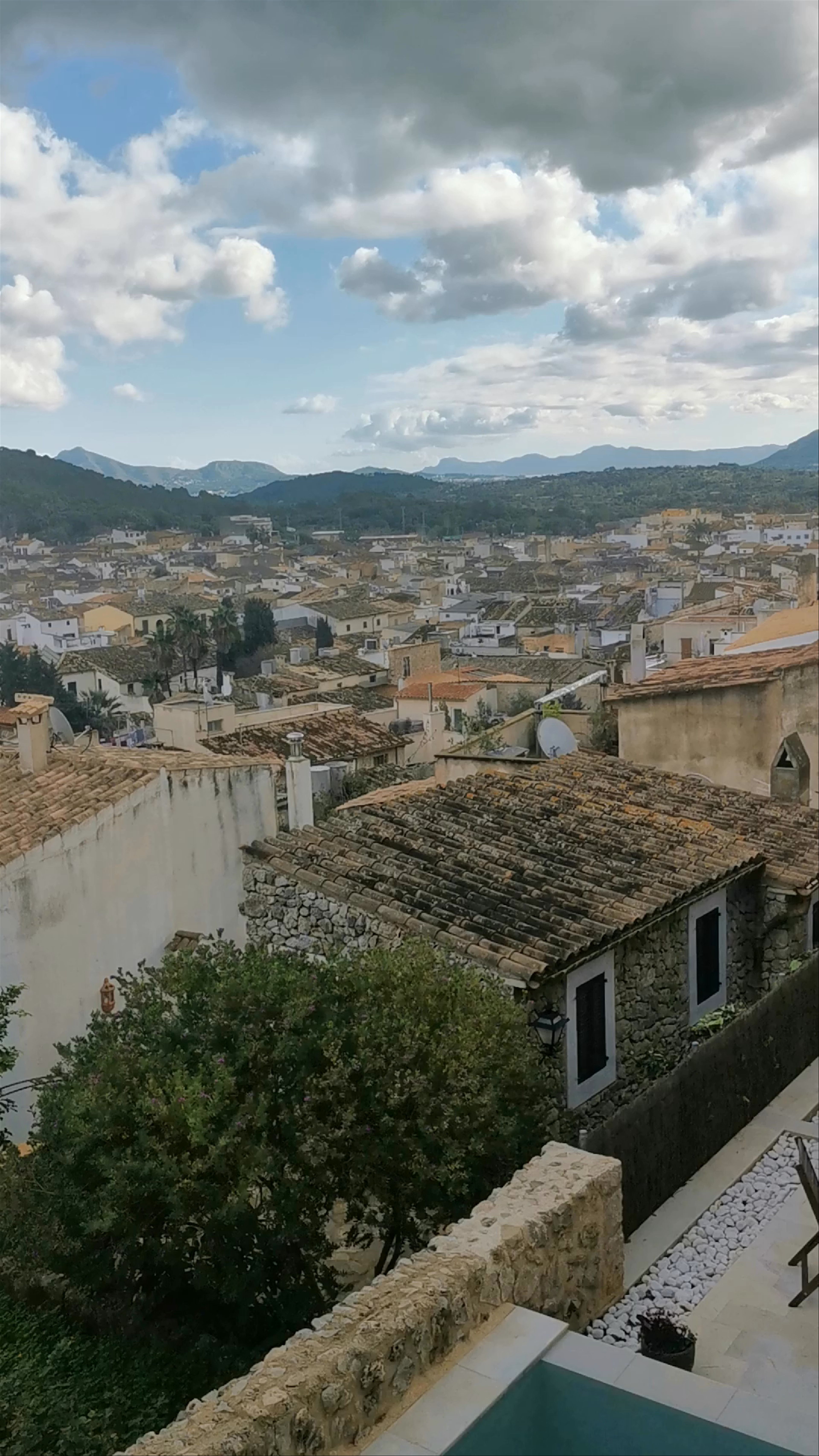 Breathtaking Panoramic Views of Pollença, Spain