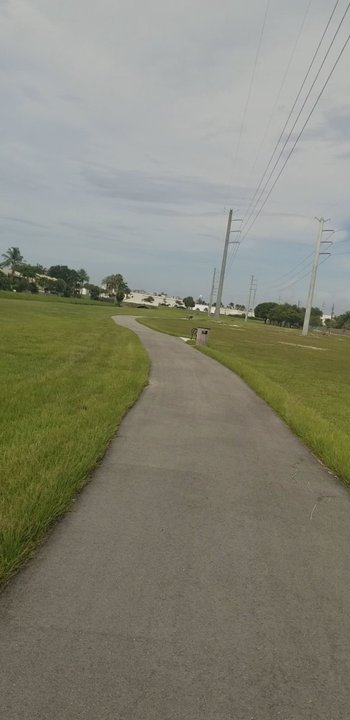 Briar Bay Park - Briar Bay Linear Park next to the Falls.  Interesting use of space under the power lines. - Parks Near Me - Miami, Florida