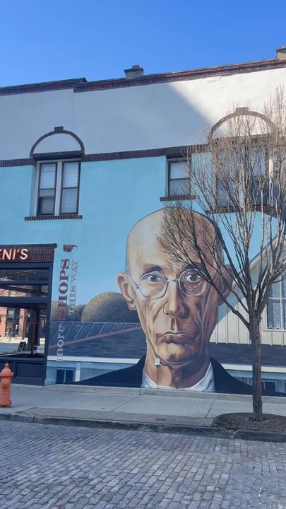 Short North Gothic - cool mural - Public Art Near Me - Columbus, Ohio