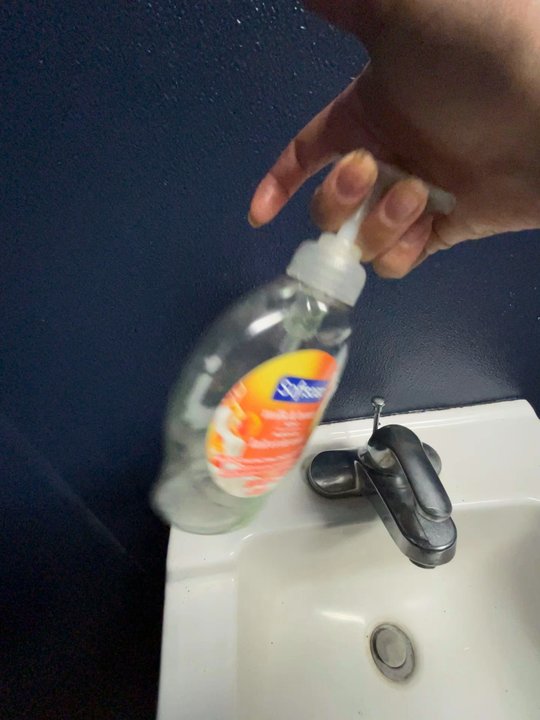 Nice Guys Burgers - Watered down hand soap - Halal Near Me - Riverside, California