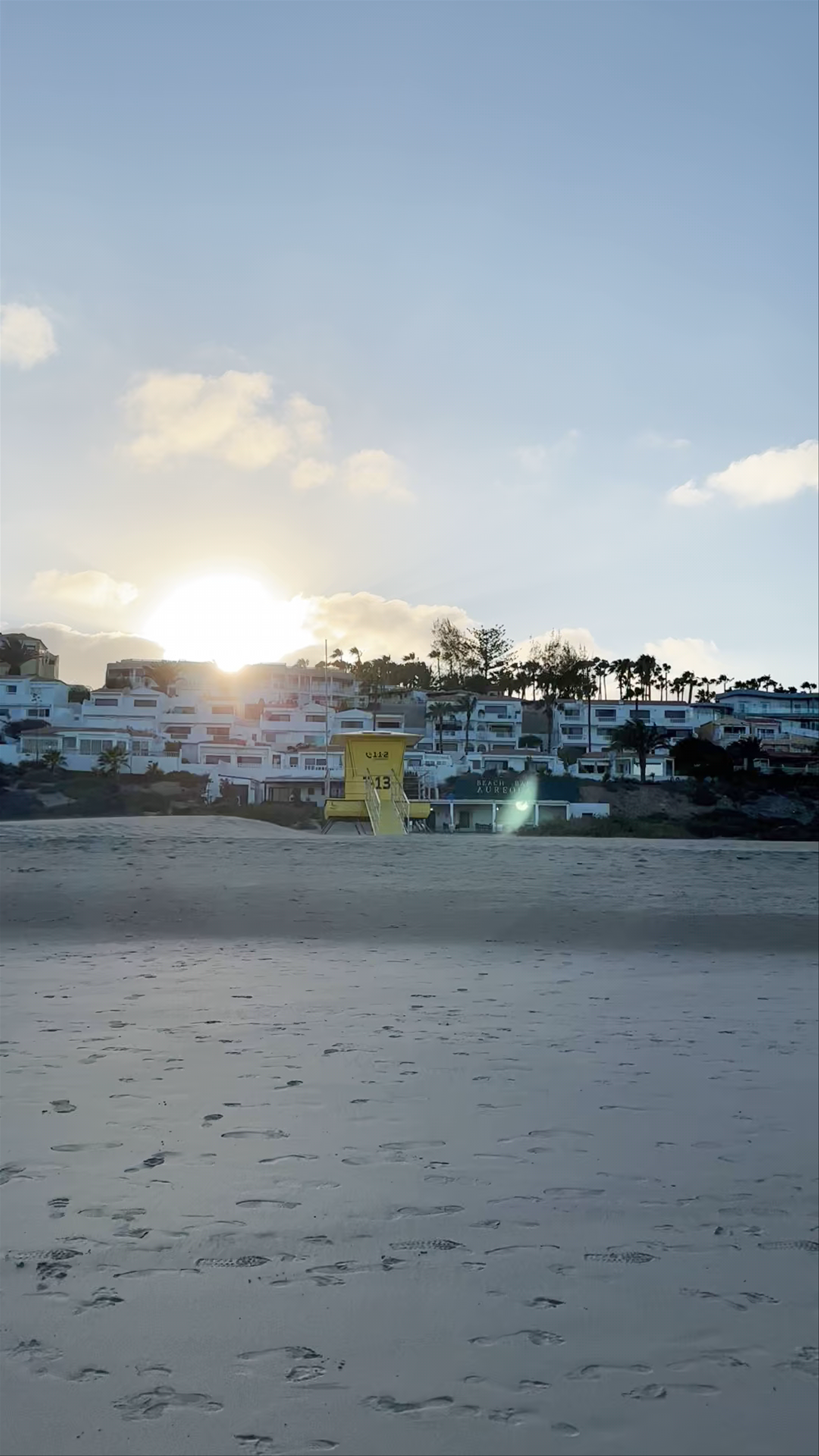 Sunset Serenity at Playas de Costa Calma, Spain