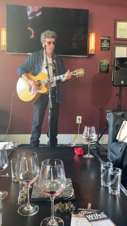 McClain Cellars - Michael UBALDINI on everything aka the one man band! #givethedrummersome - Wine Tasting Room Near Me - Laguna Beach, California