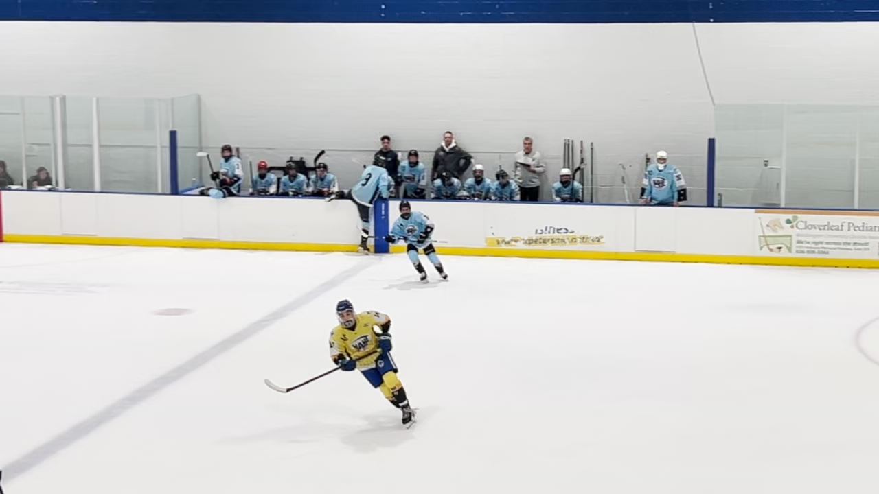 Arthur Eddy's Impressive Goal at NAHL Combine St. Louis