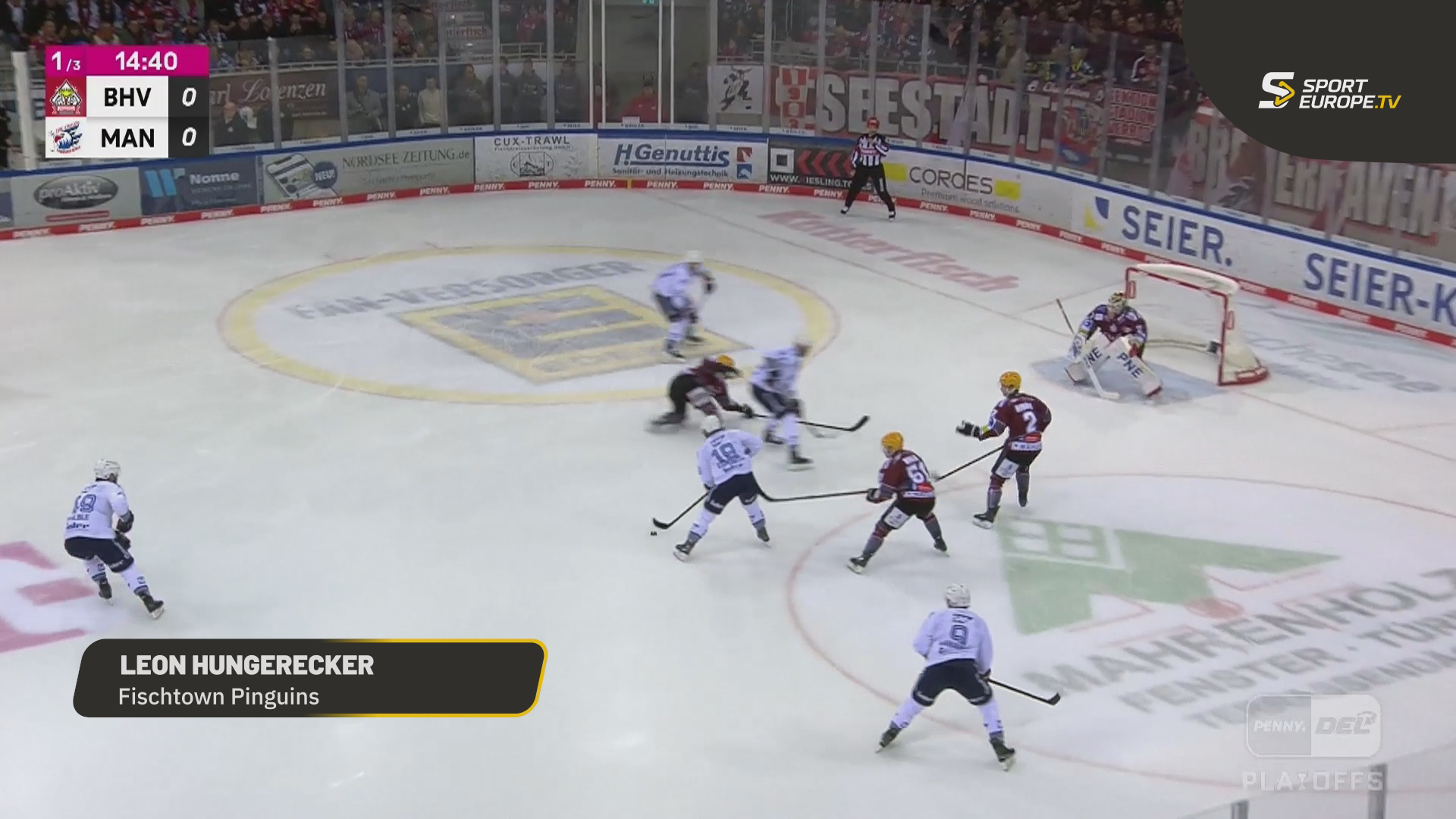DEL Playoff Quarterfinals: Leon Hungerecker (vs Adler Mannheim)