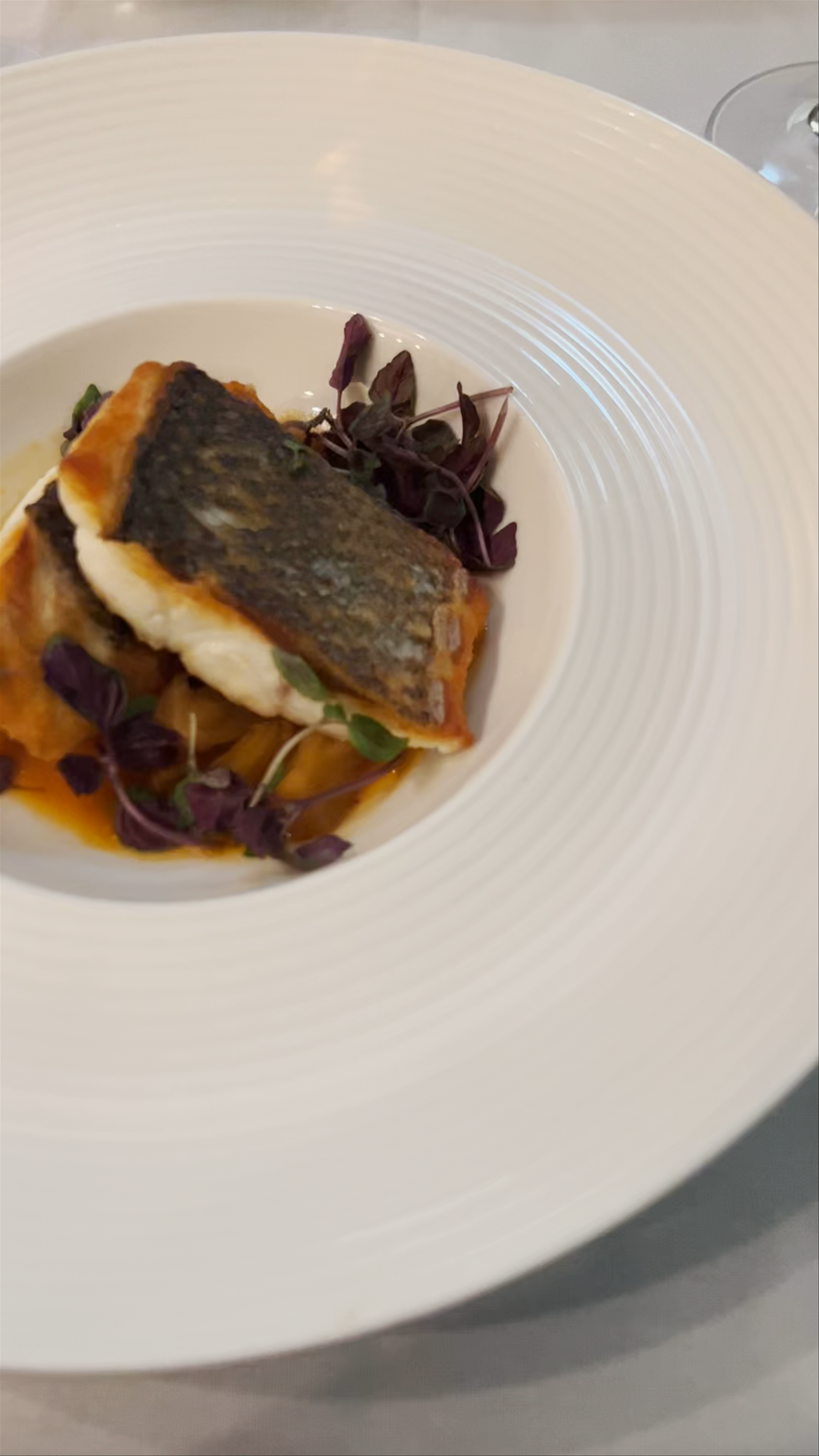 Elegant Dining Experience at 63 Degrees, Cheadle, England