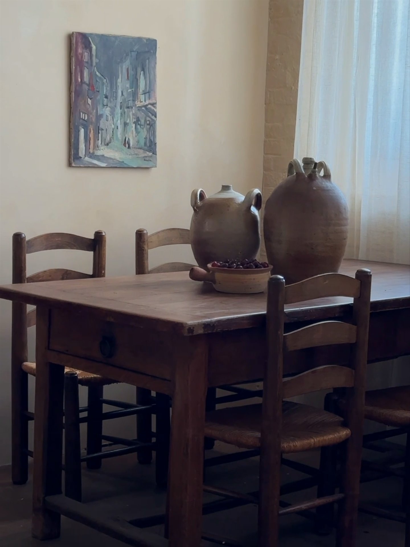 French Olive Oil Vessel