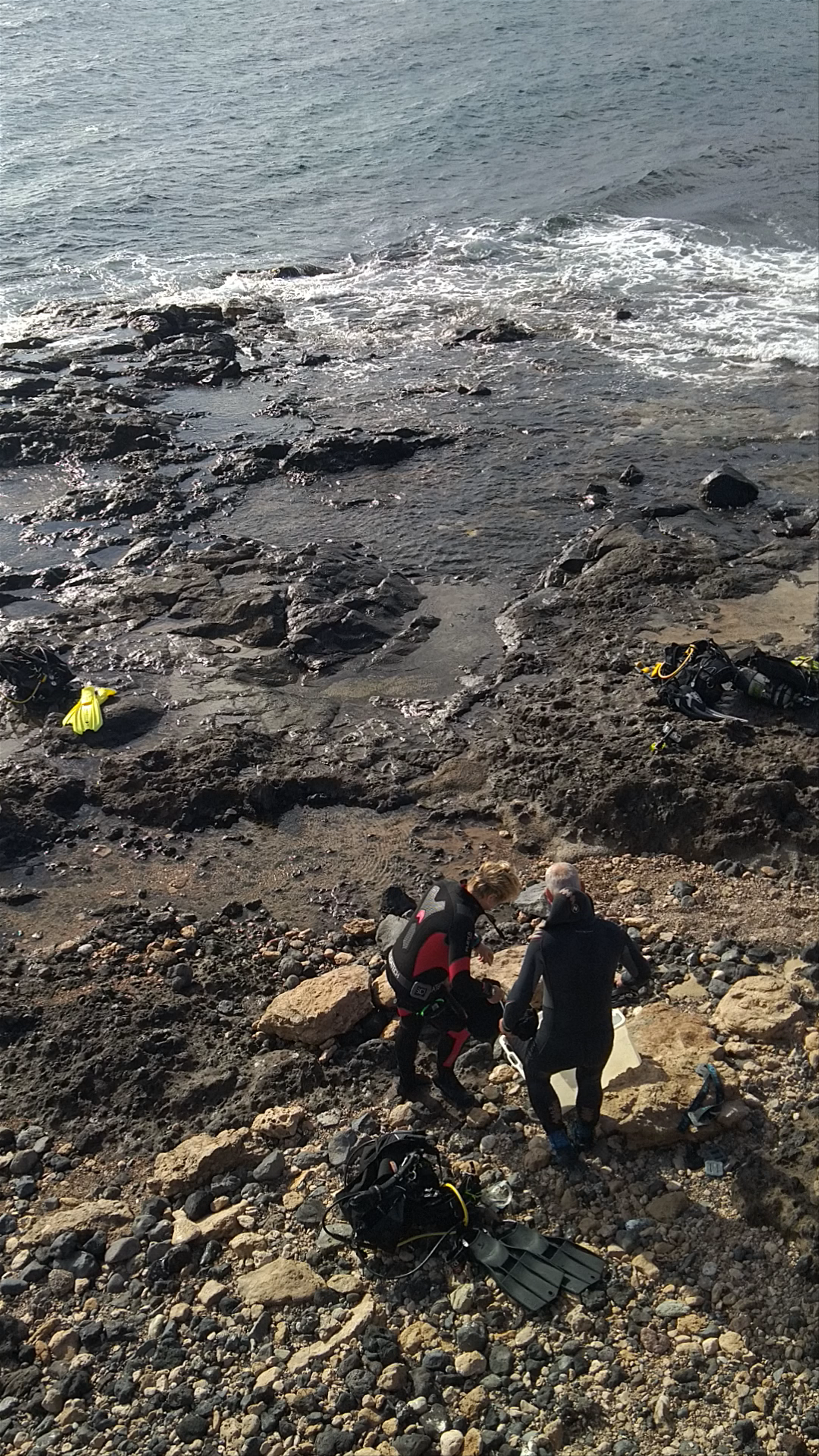 Rocky Shore Scuba Diving Adventure at El Cabrón, Canary Islands