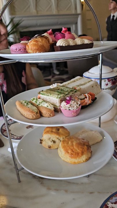Tea at The Empress - Our server explained everything - Tea Rooms Near Me - Victoria, British Columbia