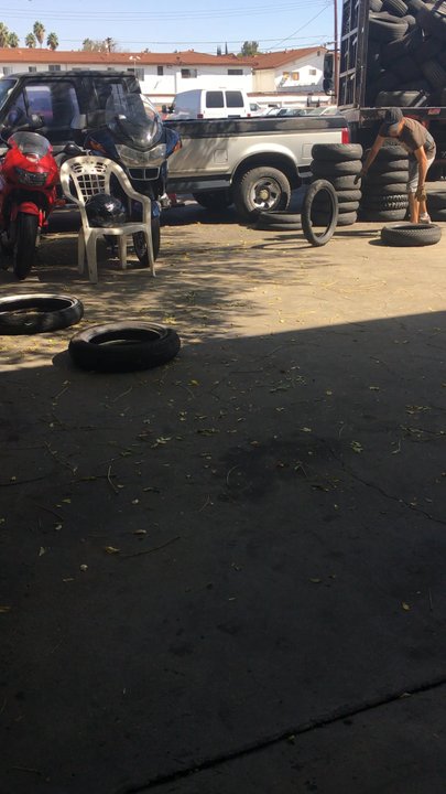 CT Motorcycle Tires - Tire pick up. Entertaining to watch. - Motorcycle Repair Near Me - Reseda, California