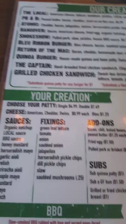 Local Burger - Whats on the menu? - Burgers Near Me - Bay Shore, New York