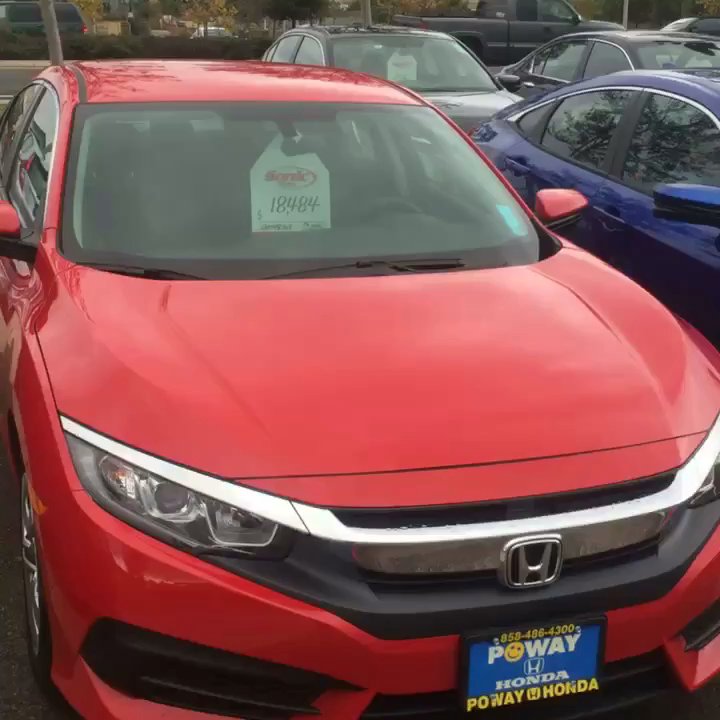 Poway Honda - Civic 2017 - Auto Repair Near Me - Poway, California