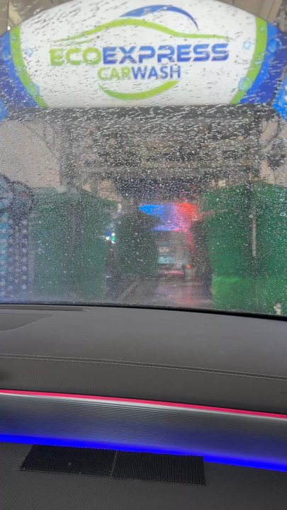 Eco Express Car Wash - Cool light show - Car Wash Near Me - Temecula, California