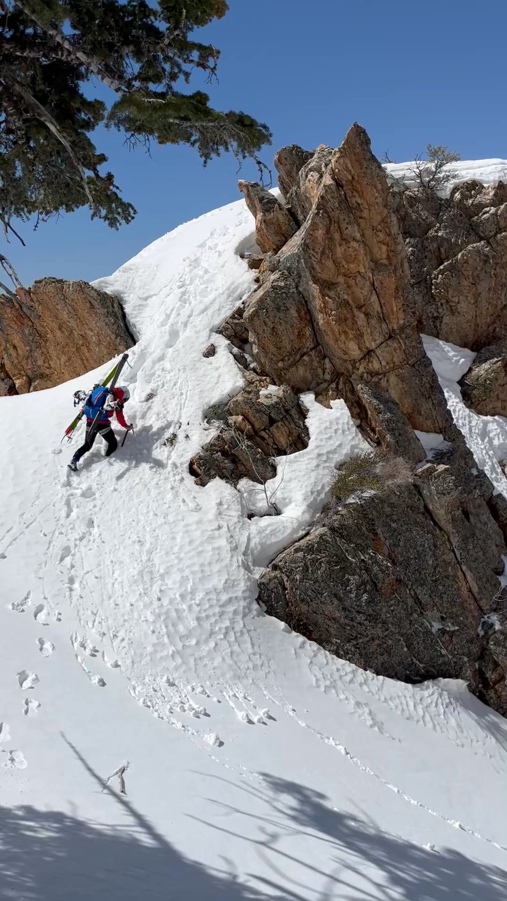 Geurt's Ridge to Memorial Couloir on Mt. Olympus