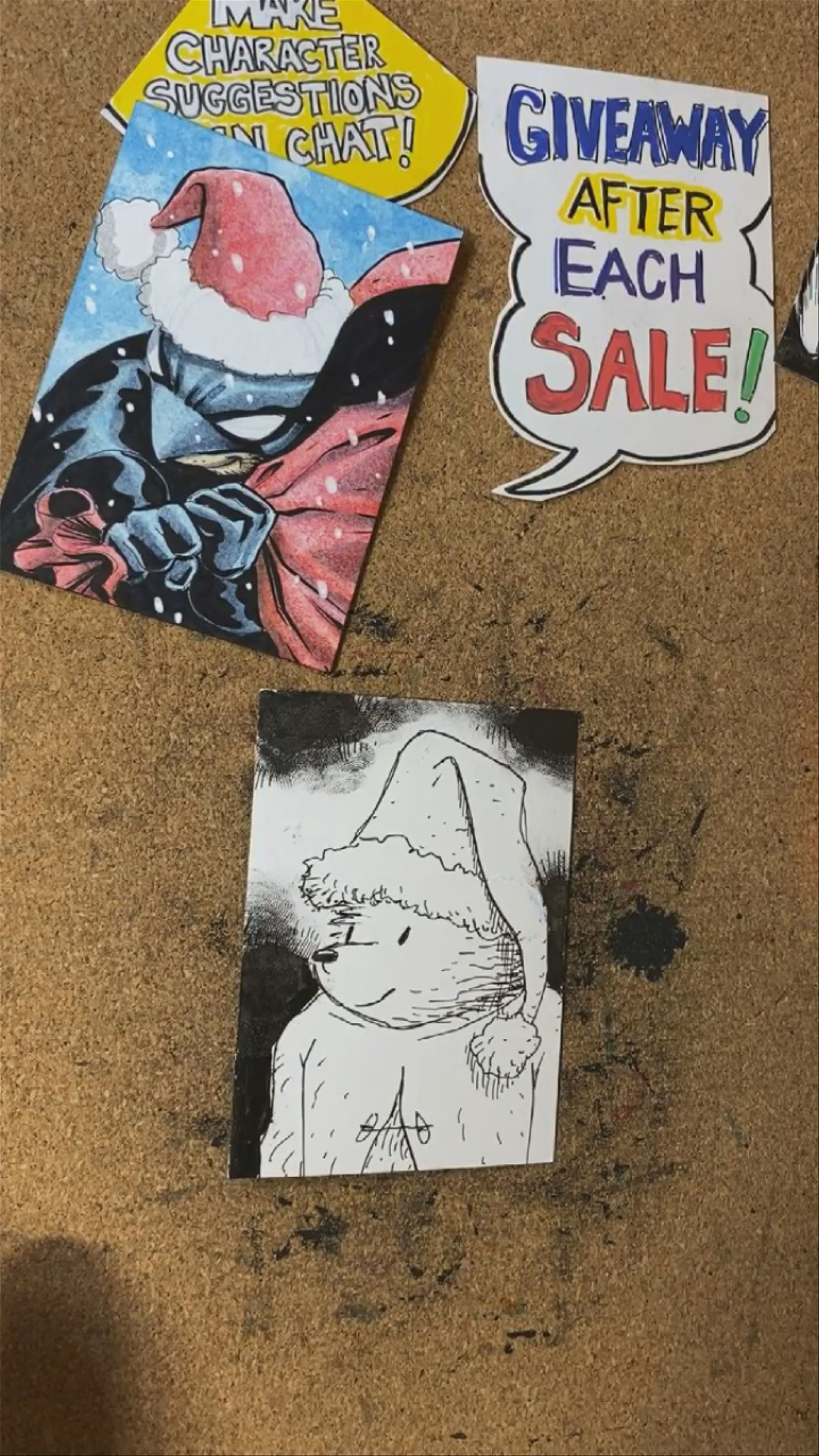 NOV 29th Black Friday! Sleepy Bear ✨ Disney ✨ Marvel ✨ DC Comics ✨ Artist Drawing and Giveaway