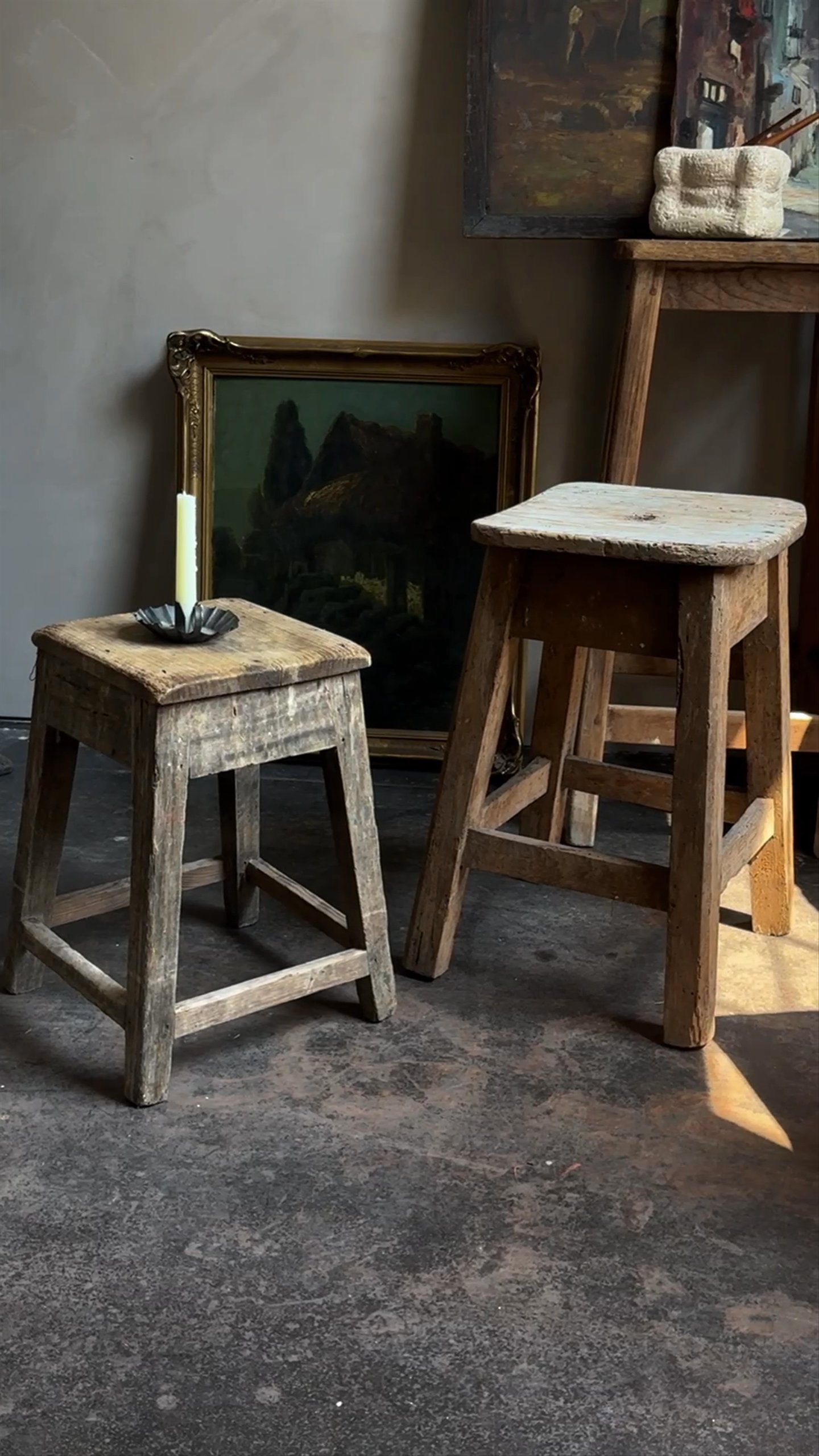 French Artists Stool