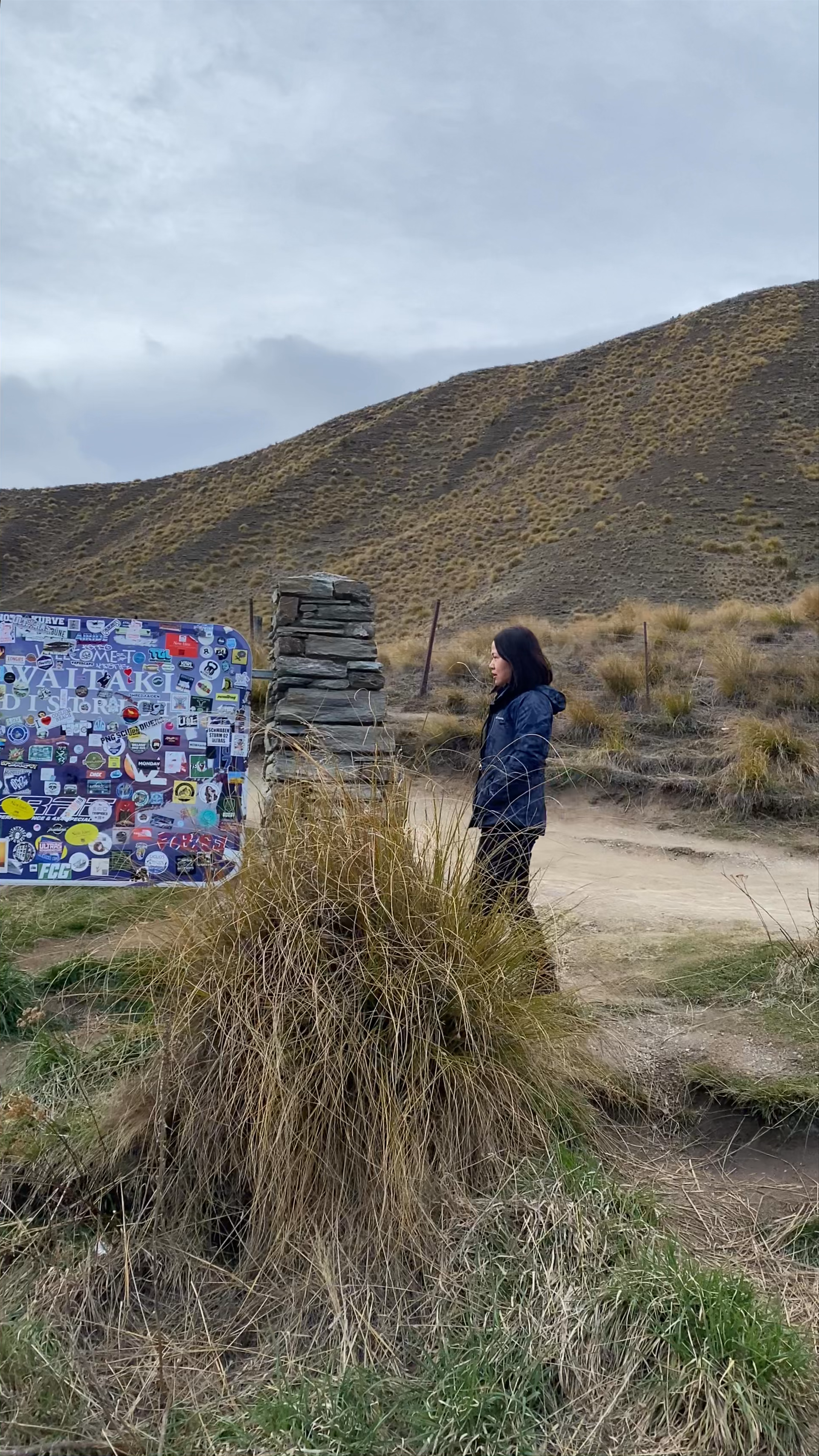 Lindis Pass Summit Scenic Lookout Omarama-Lindis Pass Road