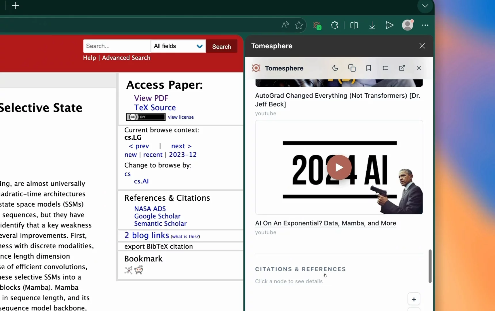 Tomesphere. The paper page arxiv didn't build image 1