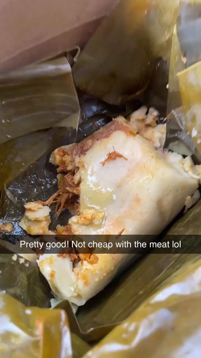 Tamale Boy - Nice thick meaty delicious tamale! - Mexican Near Me - Happy Valley, Oregon
