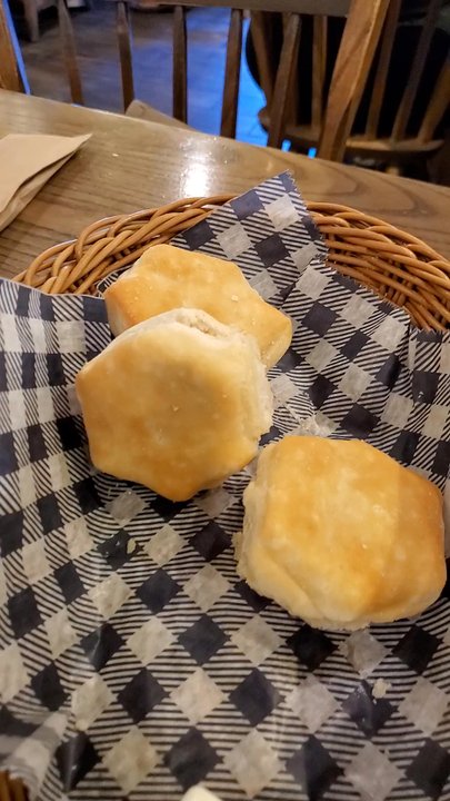 Cracker Barrel - BISCUITS....WOW!!!! - Southern Near Me - Victorville, California
