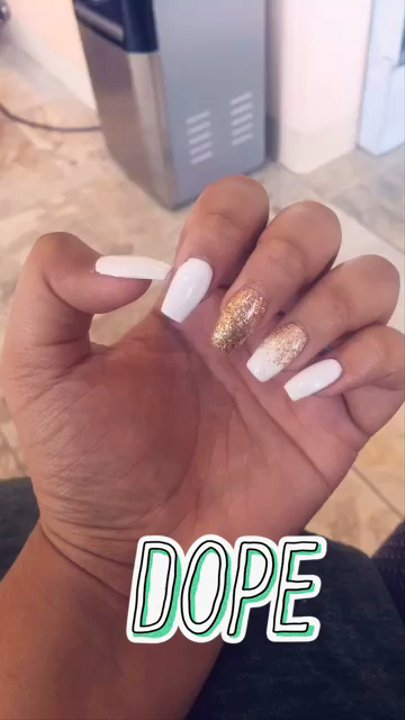 Q Nails - Thank you Mimi !  Coffin w/Gel $45 - Nail Salons Near Me - Vancouver, Washington