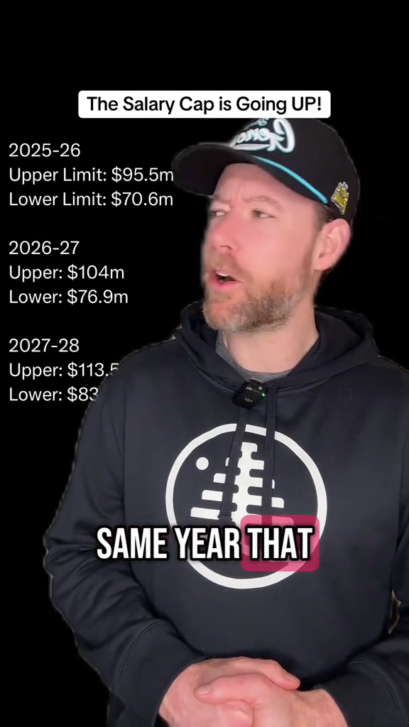 The Salary Cap is Going UP!