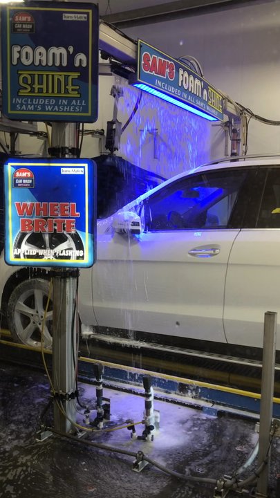 Sam’s Car Wash - Car wash automation!  Love it - Car Wash Near Me - Concord, North Carolina