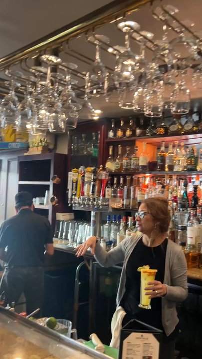 La Penca Azul - inside lunch time before happy hour - Mexican Near Me - Alameda, California