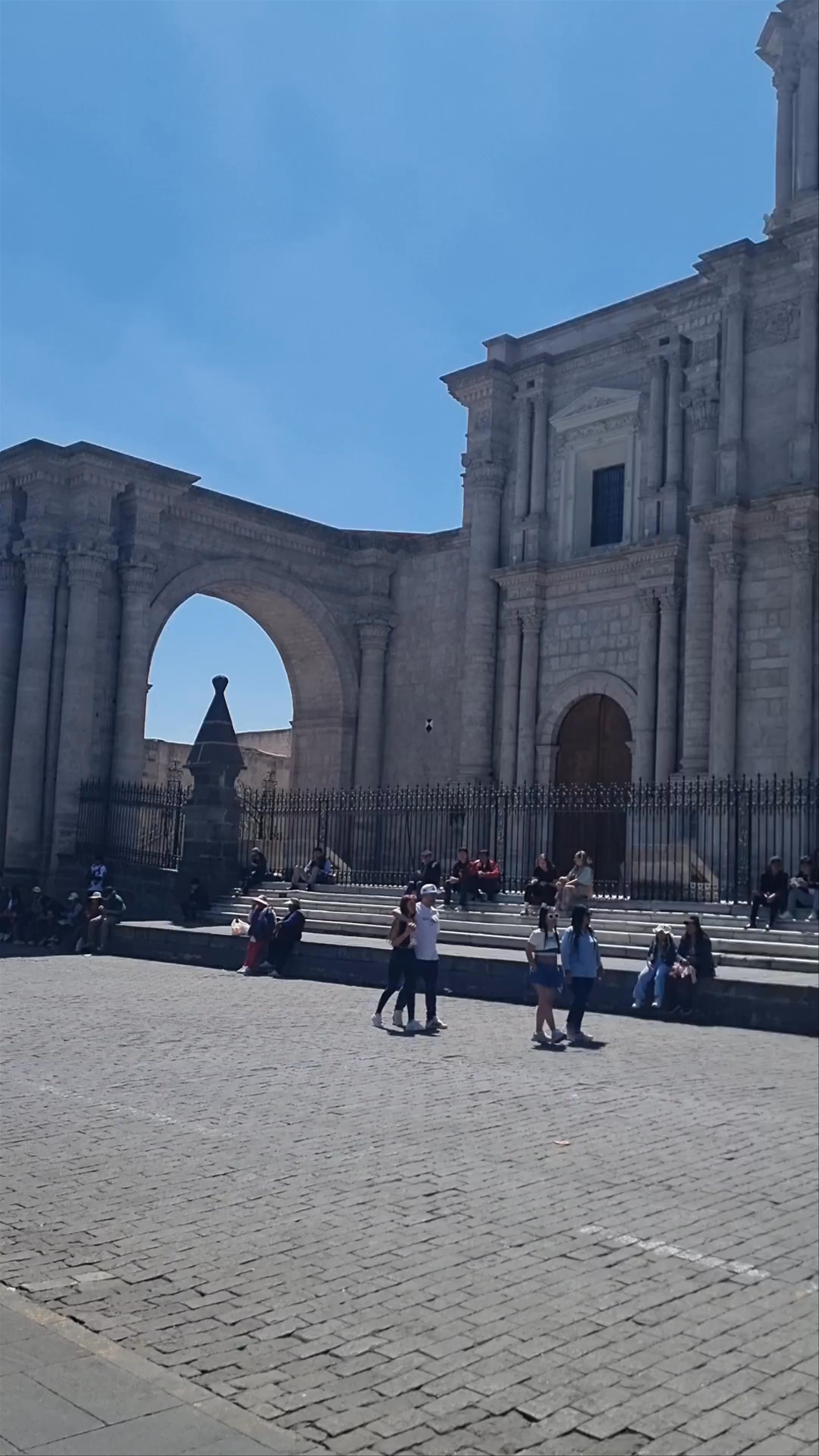 Basilica Cathedral of Arequipa: Majestic Colonial Architecture in Peru