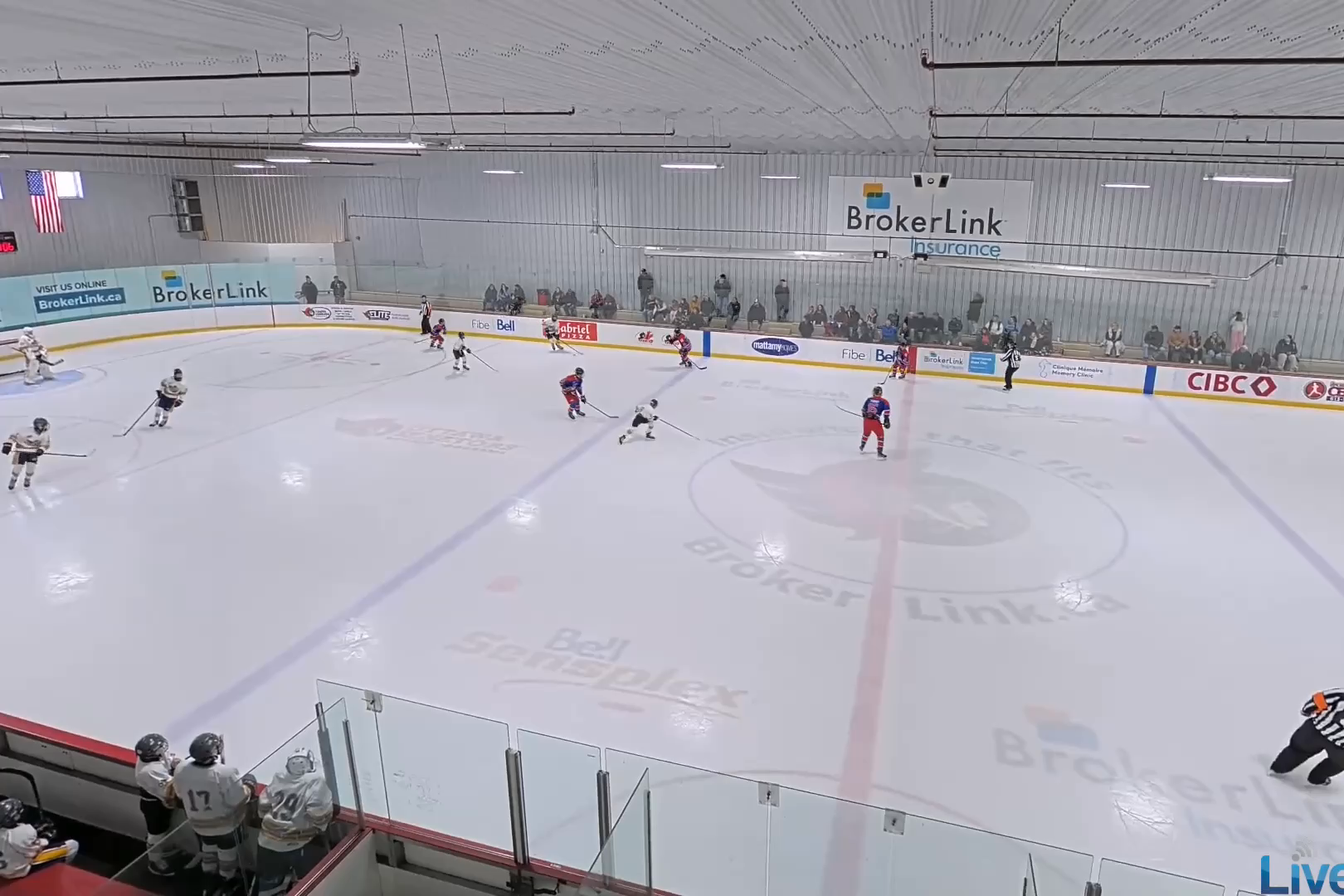 Rory Adams rushing the puck against London Cobras