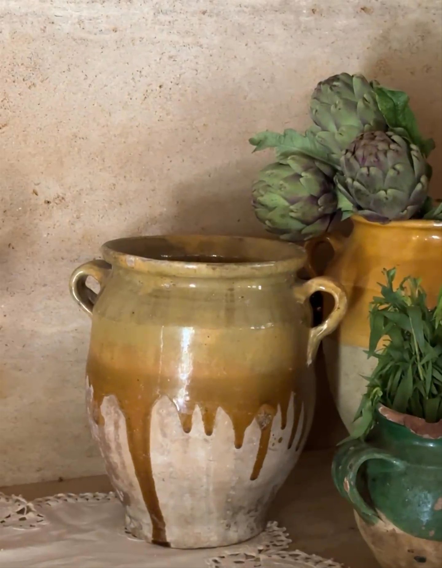 Collectors Antique Confit Pot