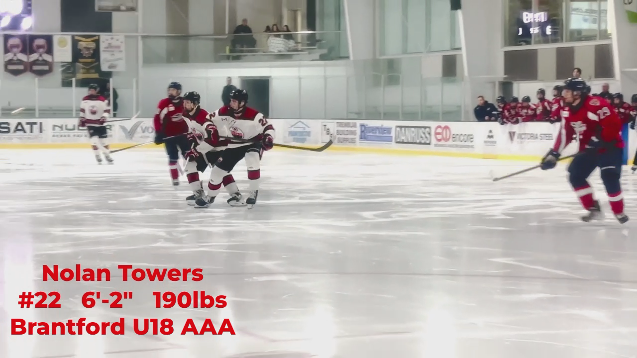 Nolan Towers: Thrilling Highlights & Big Hits with Brantford 99ers U18 AAA