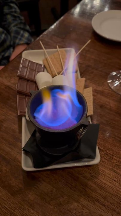 BrickHouse 737 - Tabletop smores dessert! So fun - New American Near Me - Ouray, Colorado