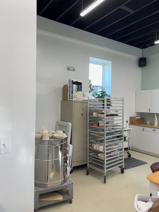 Katie's Clay Studio - The wheel room--a wonderland!! - Arts & Crafts Near Me - Gibsonia, Pennsylvania
