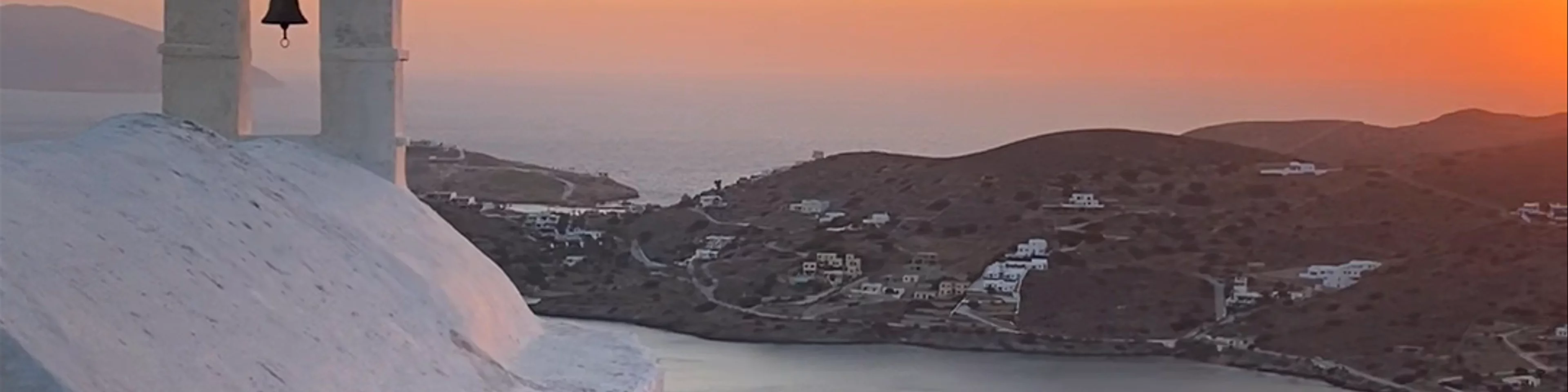 Sunset view from Chora, Ios
