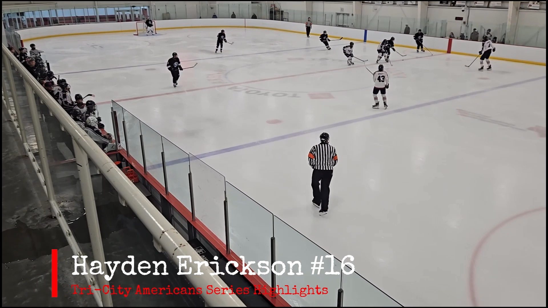 Hayden Erickson's Highlights vs Tri-City Jr Americans 16uAA