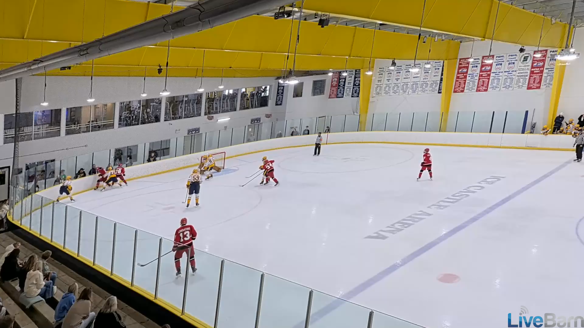 Nash Alston's One-Timer Goal vs Pittsburgh Predators
