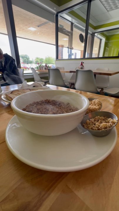 Cafe Elena - Buckwheat Porridge is delicious! - Cafes Near Me - Columbus, Ohio
