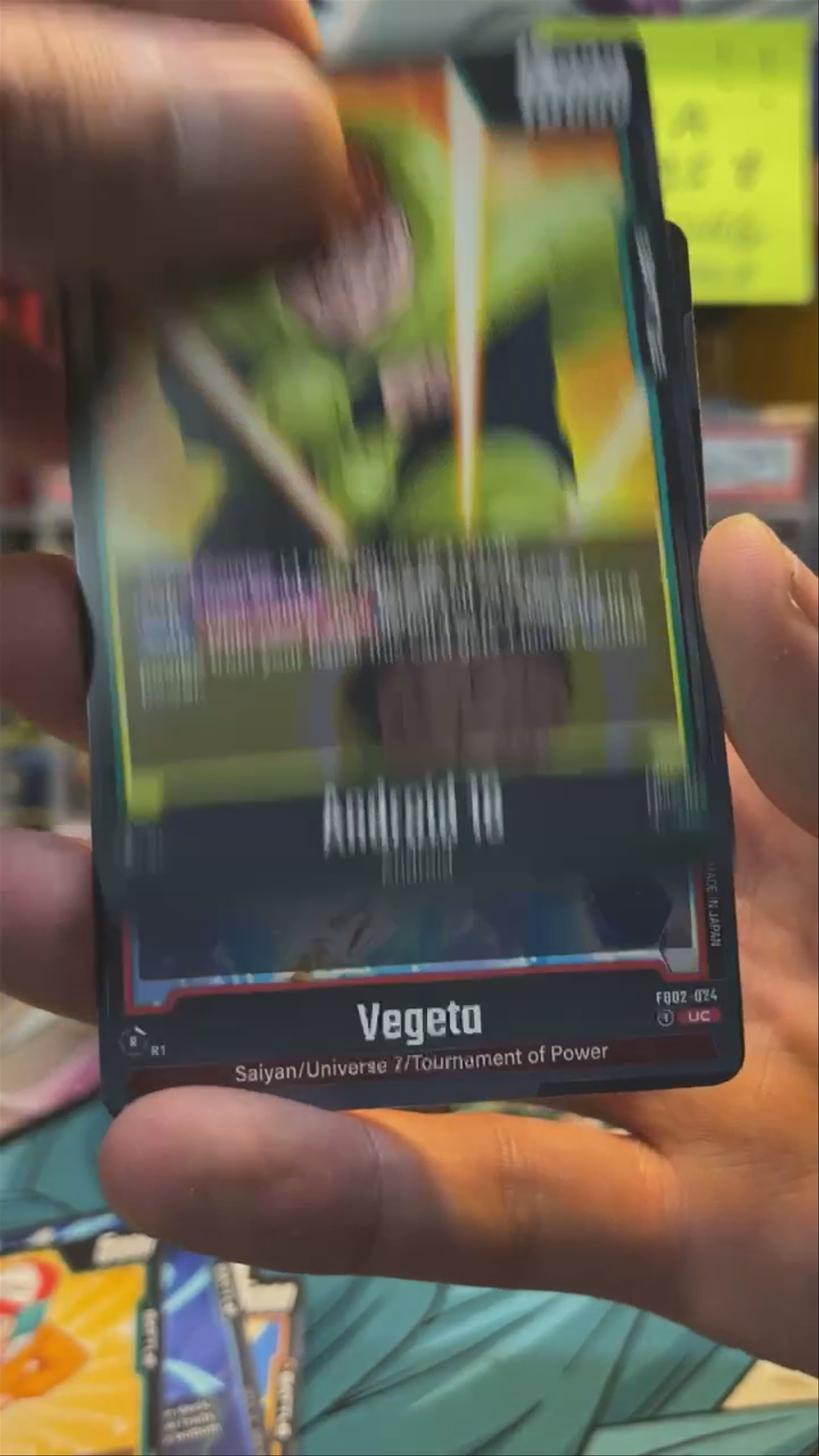 Fusion World SSB Vegito SCR Pulled FB-02